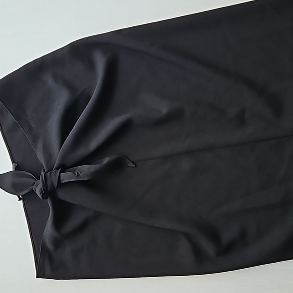 Jenni Kayne Black Crepe Tie Skirt XS - Picture 7 of 11